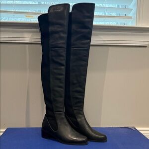 Stuart Weitzman Black Over-the-Knee Boots